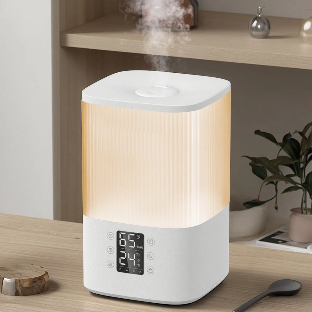 RUNAL, recién llegado, difusor de Aroma de aceite esencial con luz Led cambiante colorida, humidificador de aire ultrasónico para niños y bebés