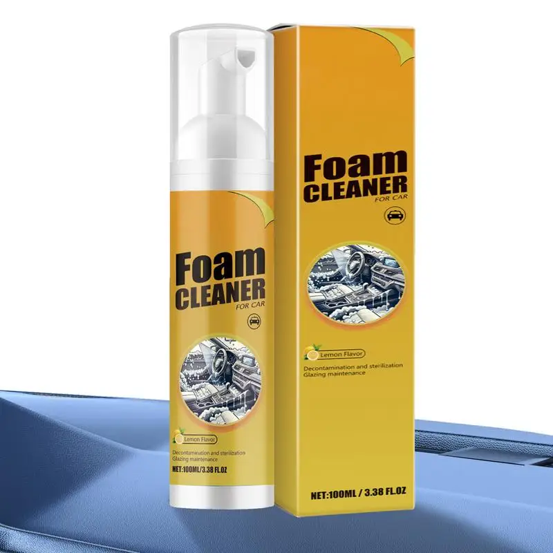 Car Interior Cleaning Foam Spray Automotive Car Interior Home Foam Cleaner Multifunctional Leather Clean Remover Spray for car