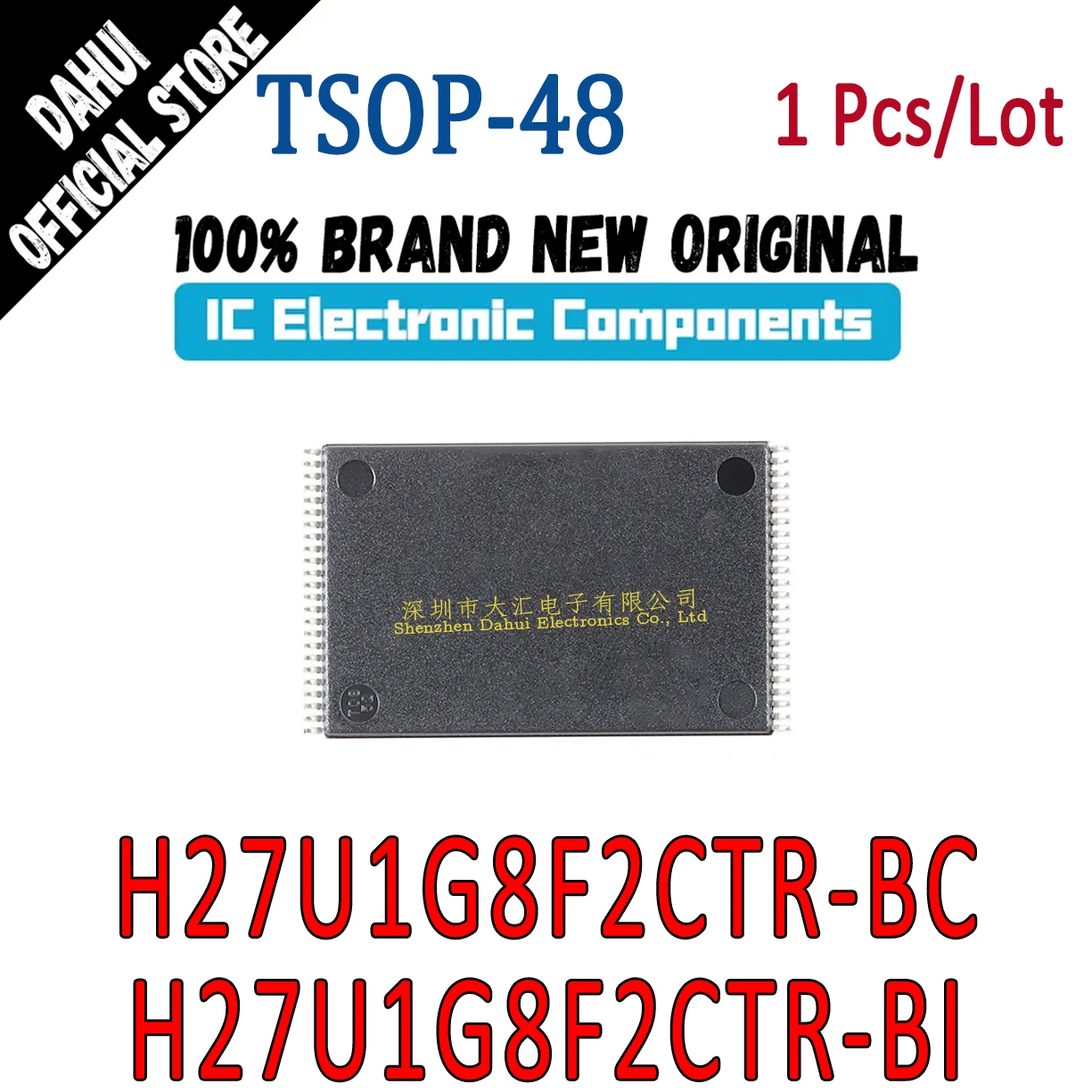 

(1piece)100% New H27U1G8F2CTR-BC H27U1G8F2CTR-BI TSOP-48 memory chip In stock
