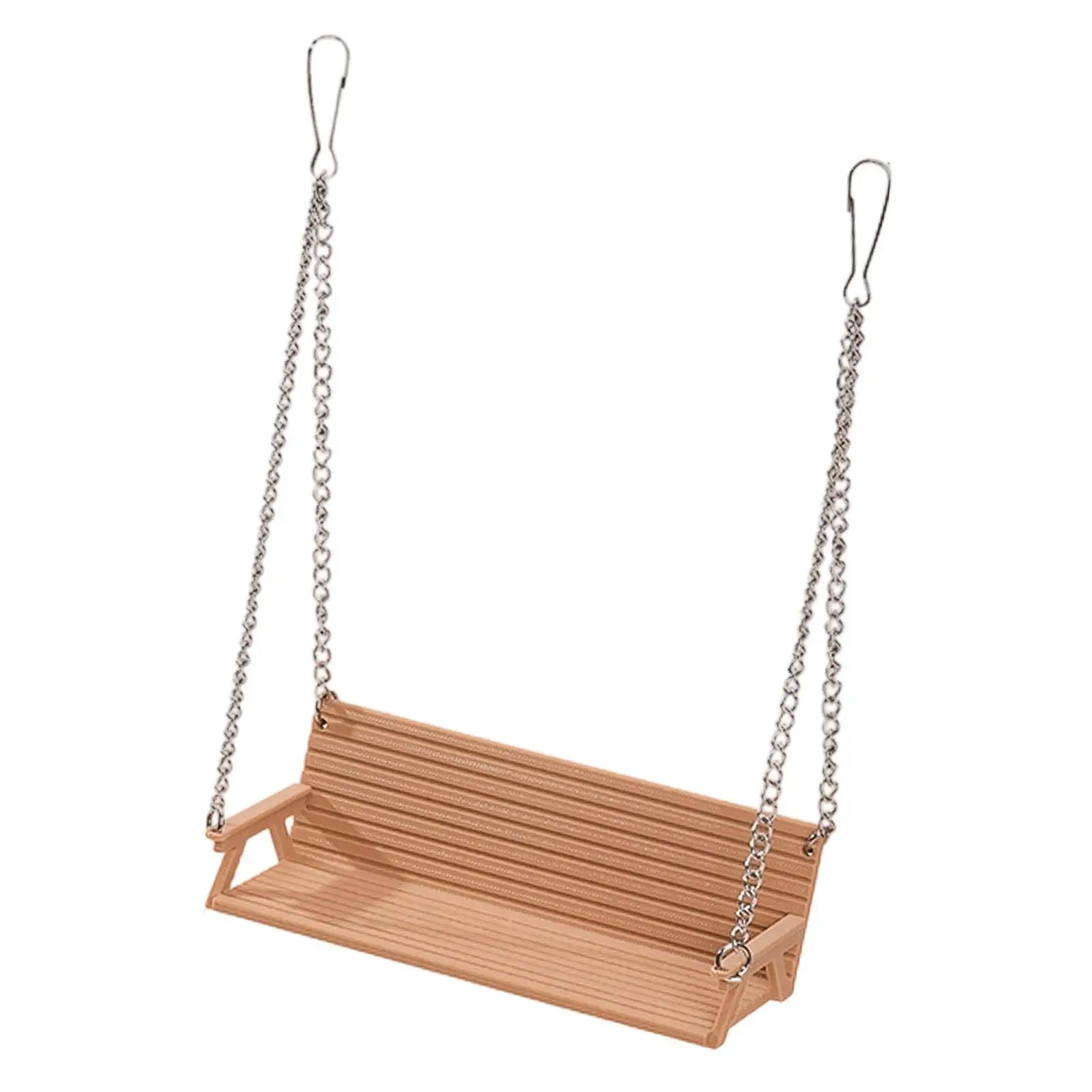 Parrot Swing Bench Bird Perch Hanging Toy Cage Accessory Easy Install for Small Birds Parakeet Budgie