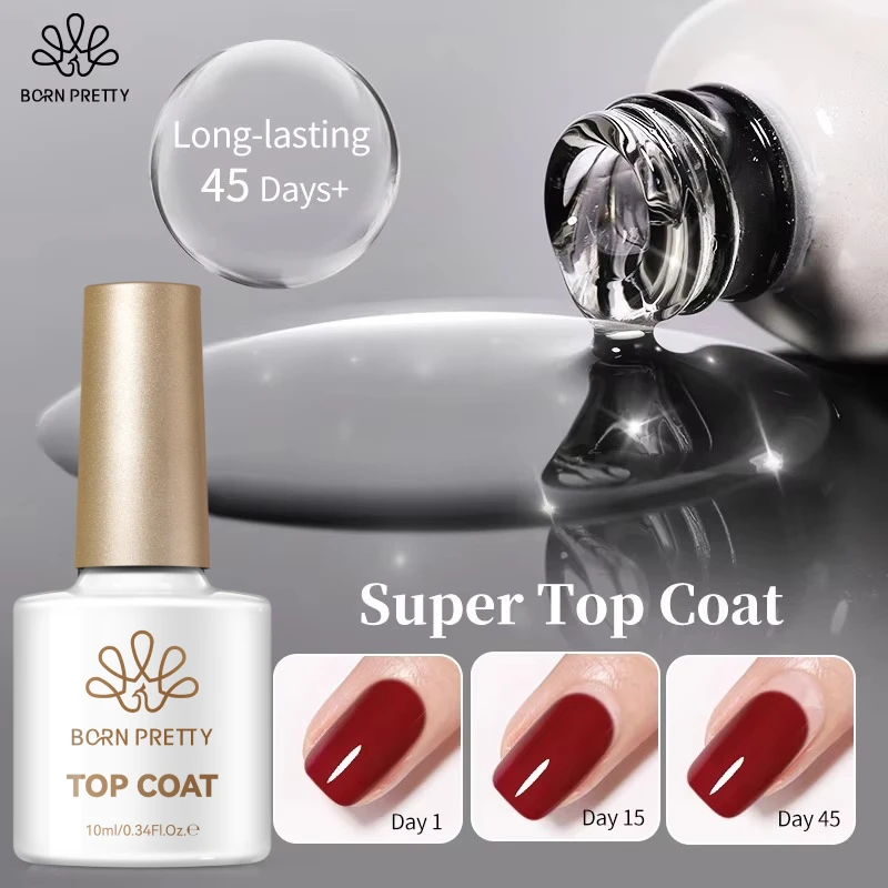 BORN PRETTY Nail Art Function Gel Nail Polish 10ml Top Coat Base Gel Matte TOP Watercolor Gel Nails Salon DIY Soak Off UV Gel