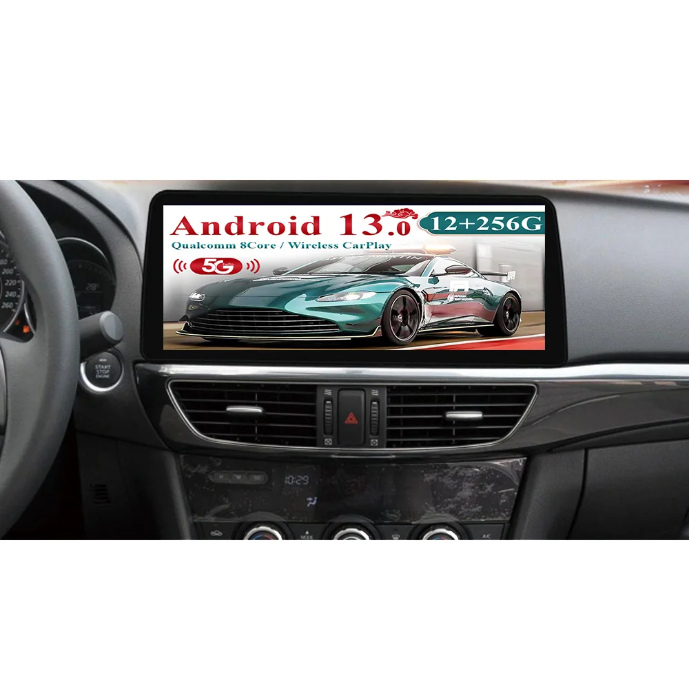 

10.25 '' Android 13 Stereo For Mazda Atenza 2014-2016 Touch Screen GPS Navigation Car Multimedia Video Player Radio auto Carplay