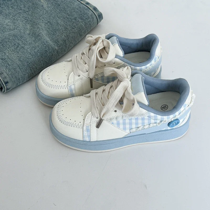 

2025 Children Casual Shoes for Girls Spring Autumn New Fashion Korean Style Soft Bottom Anti-slippery Versatile Sweet Sneakers