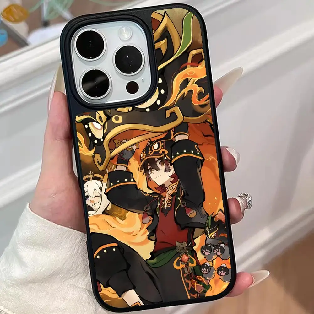 

Game GI Gaming Phone Case for iPhone 17 16 15 14 13 12 11 Air Pro Max Plus Matte Surface Cover