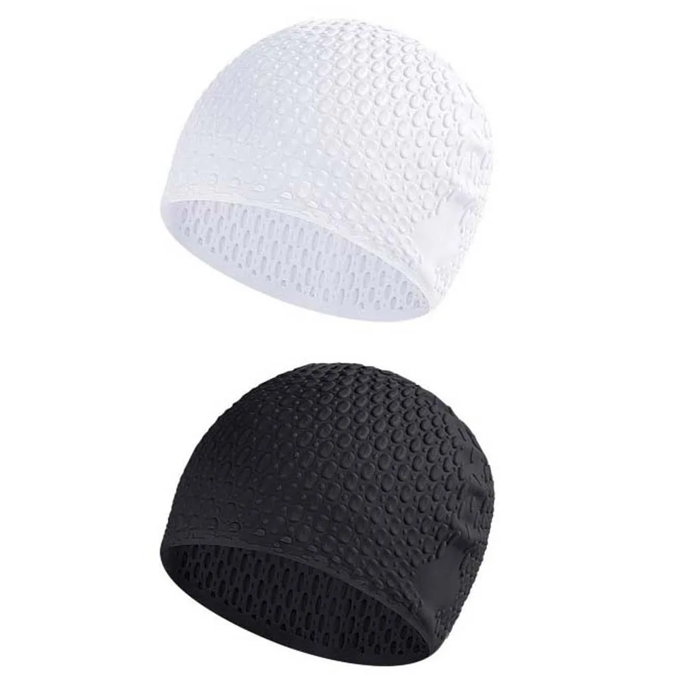 Silicone Swimming Cap High Elastic Waterproof Pool Hat Wear-resistant Ultrathin Bathing Caps for Adults Children