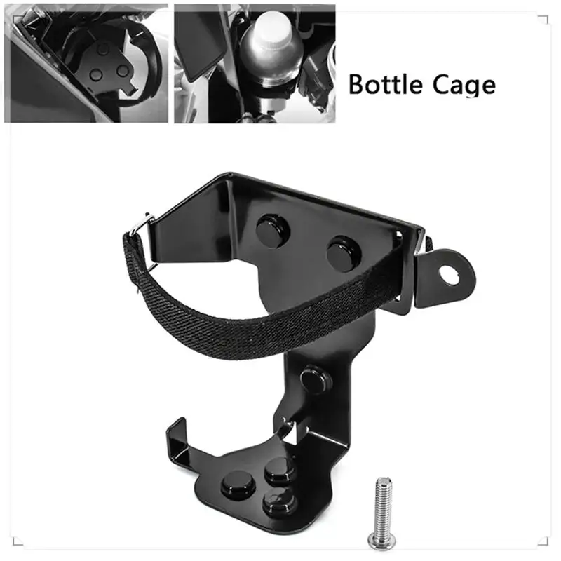 Soporte para botella de agua y bebidas para motocicleta, soporte de reserva de combustible para BMW R 1250 GS Adventur R 1200 GS LC Adv, piezas