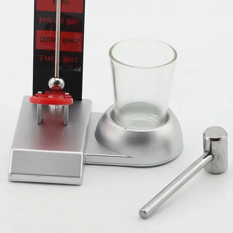 HAMMER SHOTS Adult Drinking Games Christmas Hitting Games Perfect for Bar or Man Cave Hammer Strike to Compare Strength Values