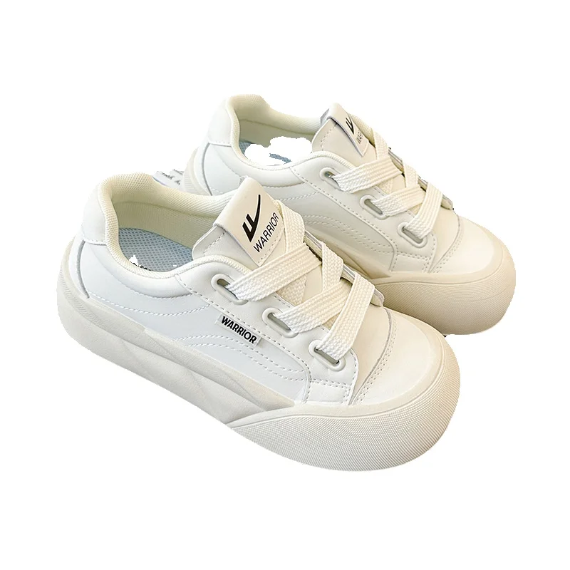 Witte dames skateschoenen met dikke zool casual sneakers mode_voghion.com