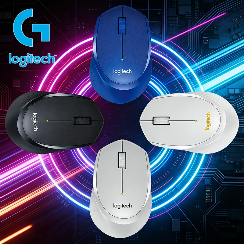 

Original Logitech M330 Silent Wireless Mouse, USB, for Laptops, Desktops, Office & Home Use, M650, M650L, M750 Wireless Bluetoot