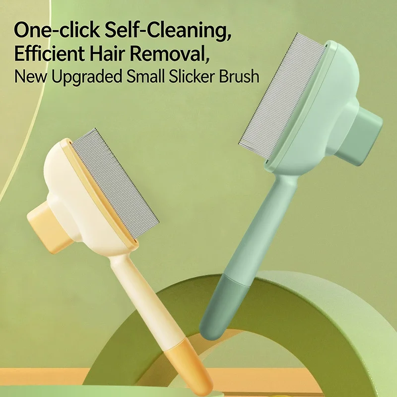 Pet Deshedding Brush Cat Dog Grooming Comb Floating Hair Removal Cleaner Detangling Massage Beauty Cleaning Pet Care Supplies
