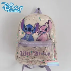 New Disney cartoon Stitch Kids Backpack bag Kindergarten school bag lady Backpack