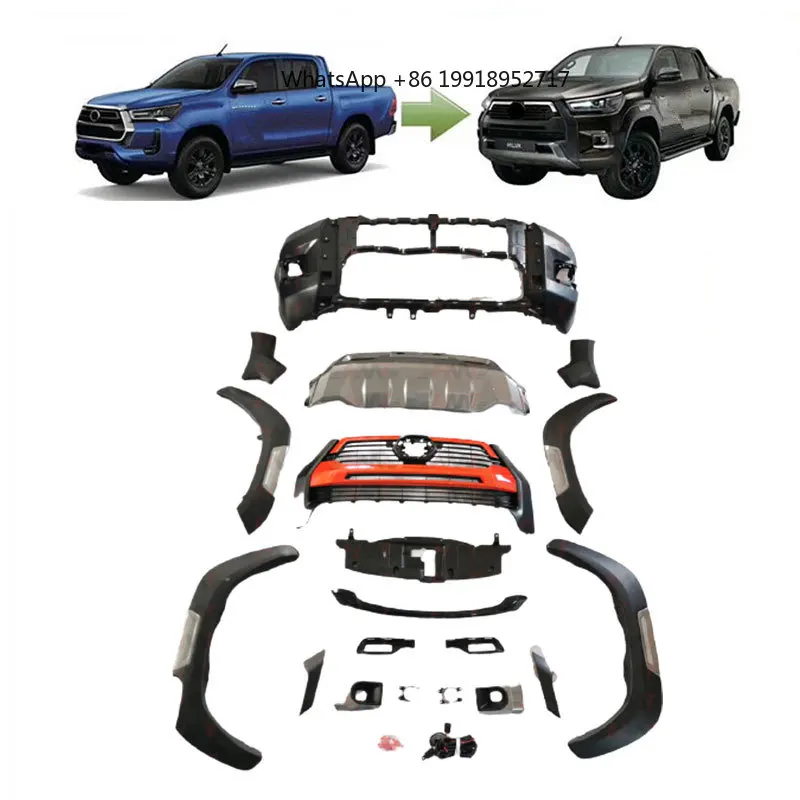 

Good-quality for Hilux Rocco Body Kit System Auto Bumper Pickup JJ716