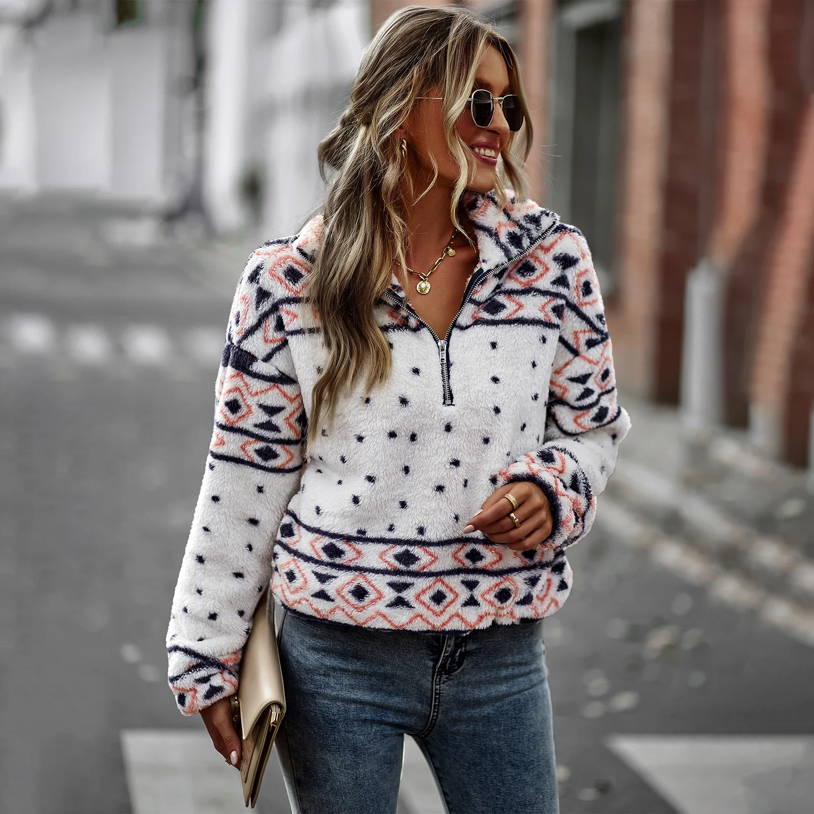 

Christmas Mao Mao Ladies Coat 2022 Winter Warm Coat Casual Women