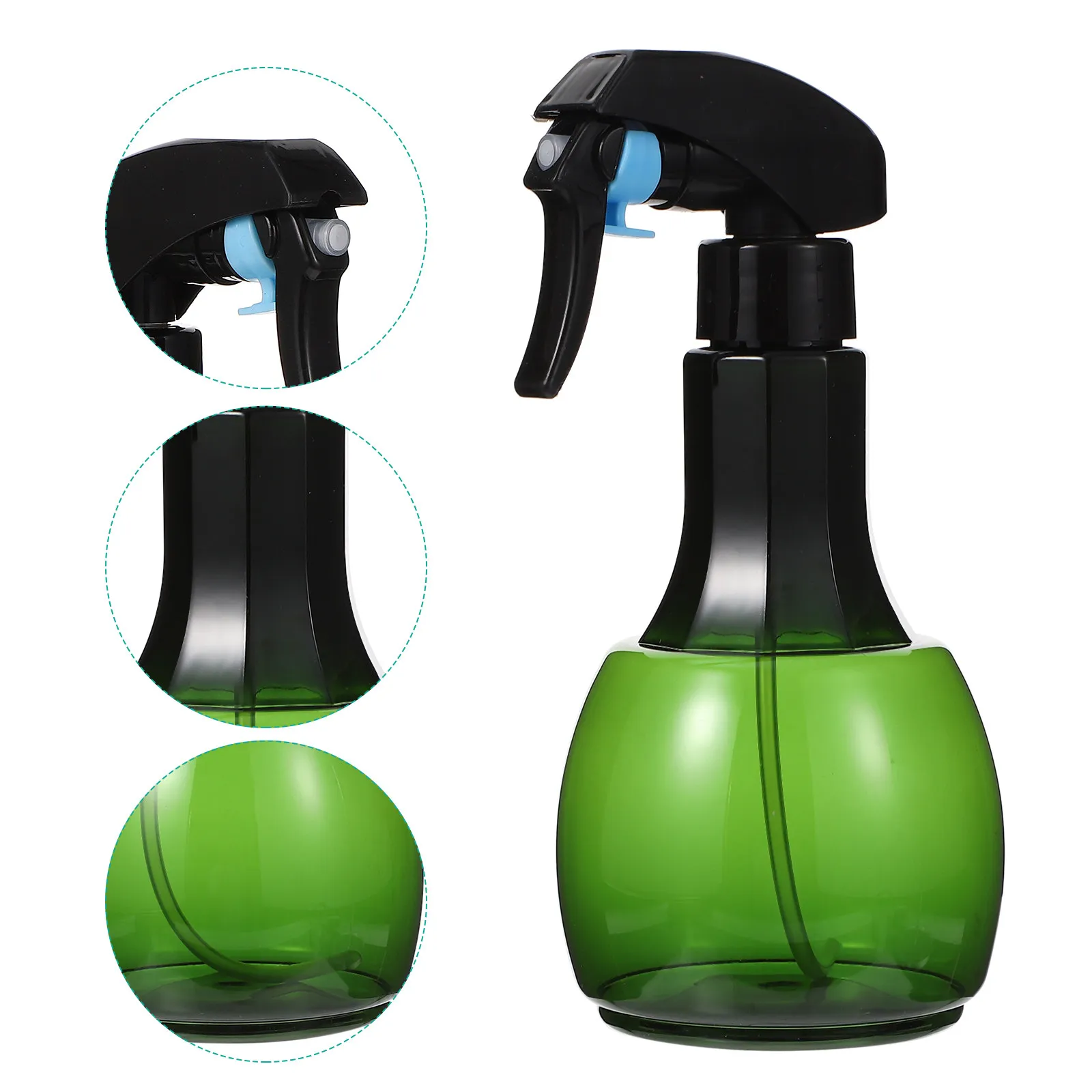 1 pièce, vaporisateur d'eau grande capacité en plastique, avec gâchette à pression facile et pulvérisation puissante, pour les soins capillaires et usage polyvalent