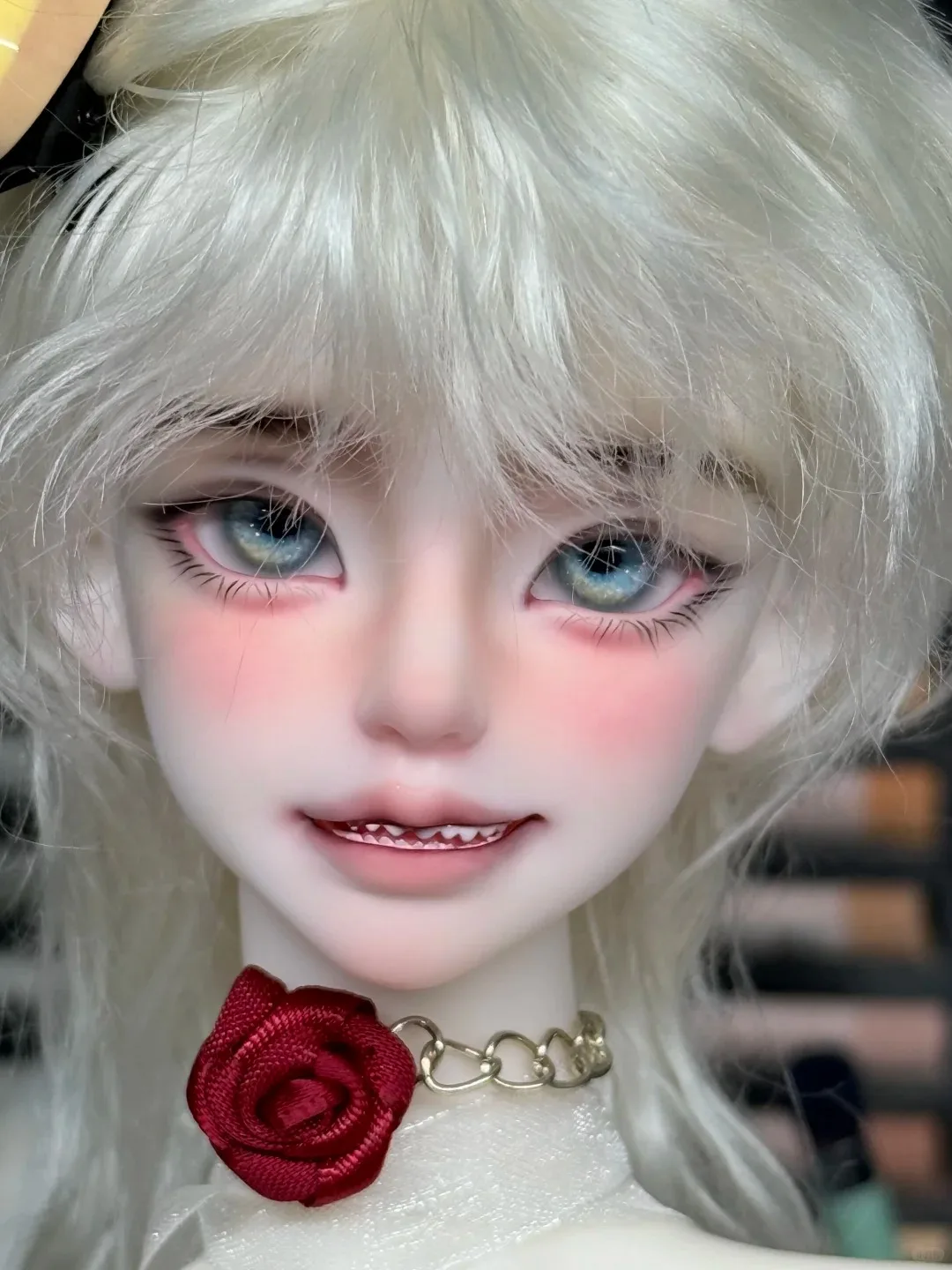 

Новая голова для куклы BJD 1/4 xiaolang, подвижная шарнирная голова для куклы-гуманоида, модель из смолы, только голова.