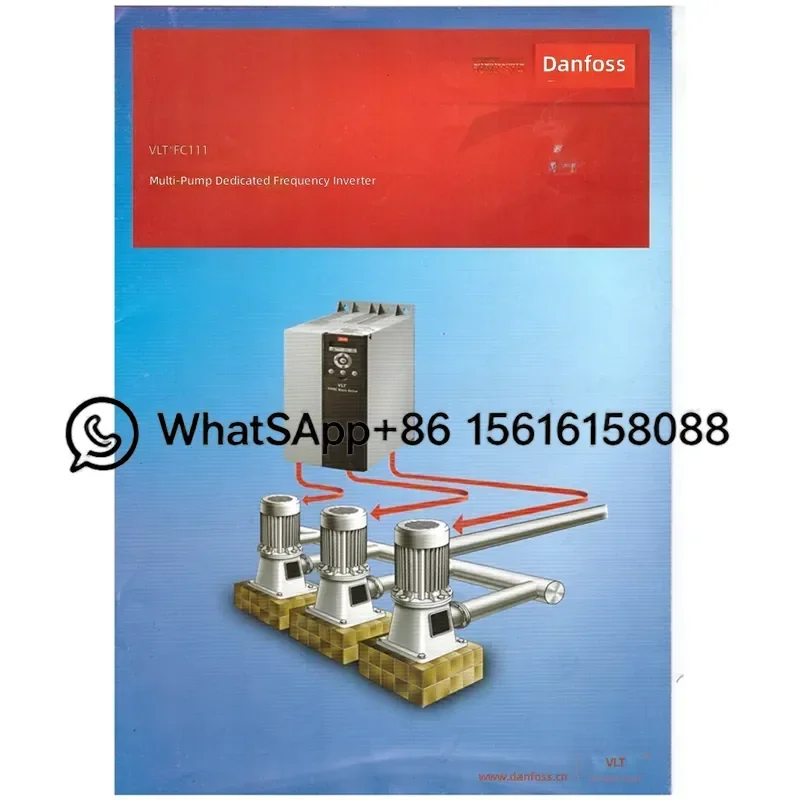 Original Danfoss FC-111P37KT4P20H3XXCXXXSXXXXAXBXCXXXXDX 131X6126 VFD Inverter Drive AC Motor Speed Controller Variable