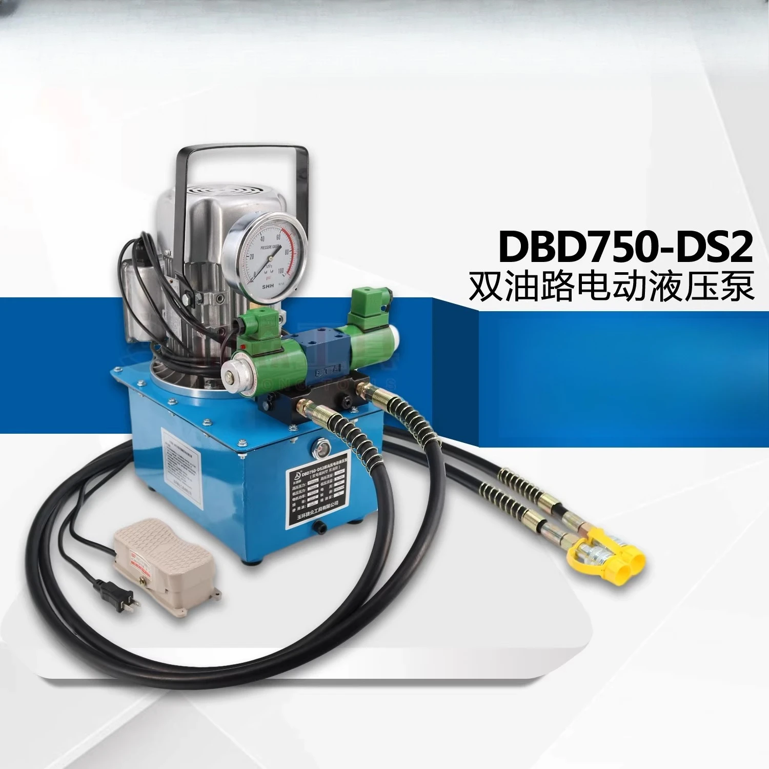 

Hydraulic Pump with Solenoid Valve Pump Station, Press, Double Circuit Hydraulic Press Electric Pump Hydraul