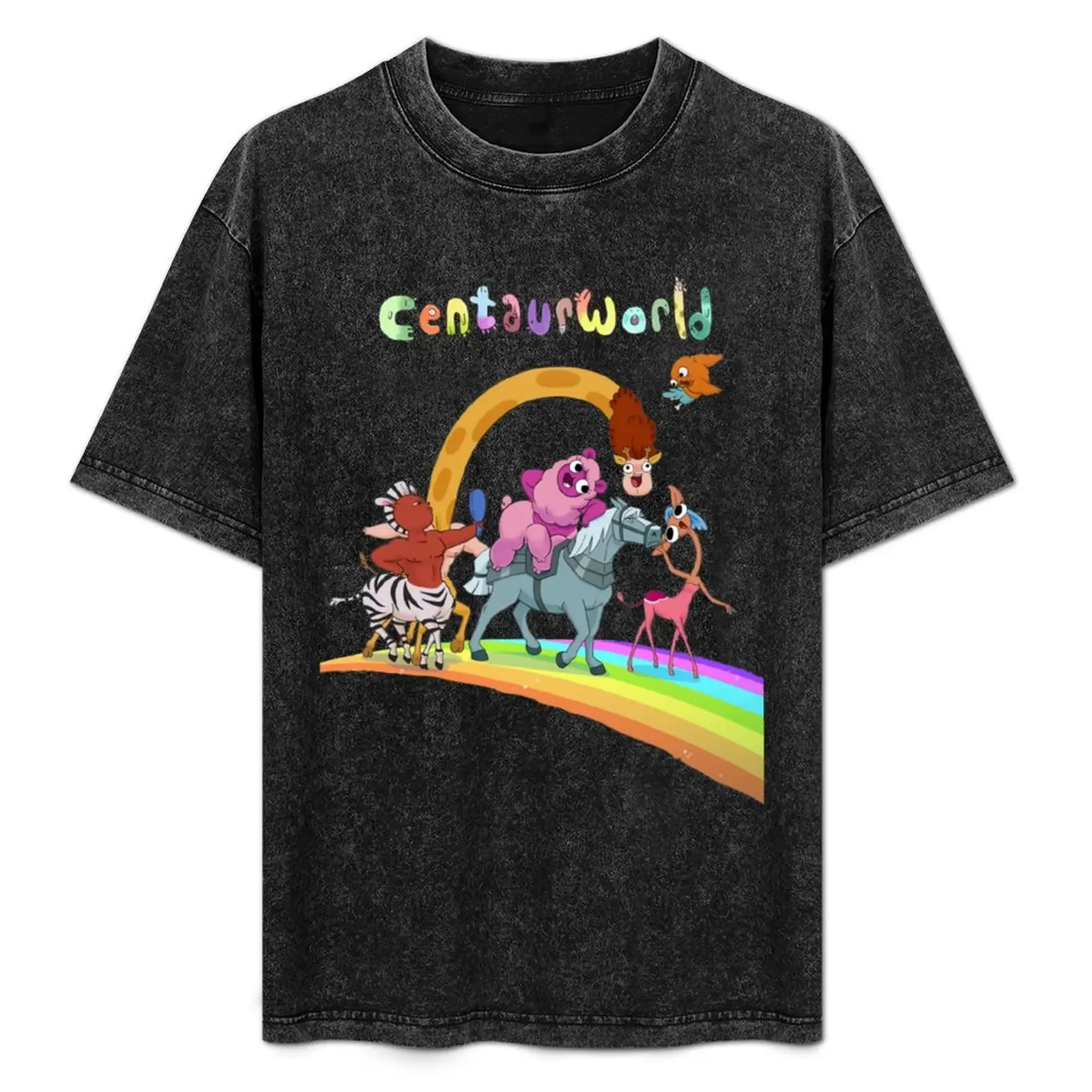

Centaurworld Cartoon Movie T-Shirt blacks sublime Personalized t-shirt customs mens big and tall t shirts