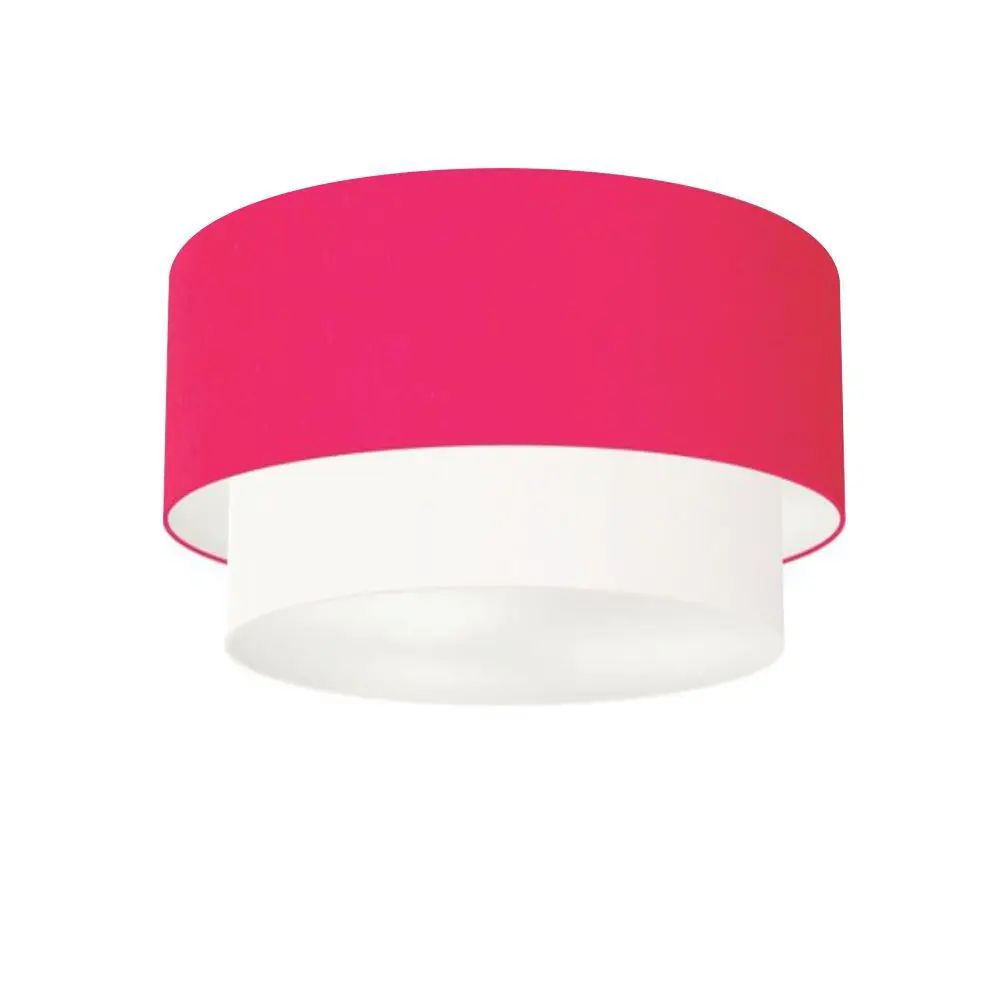 Plafon For Cylindrical Bathroom SB-3045 Dome Pink Color Pink White