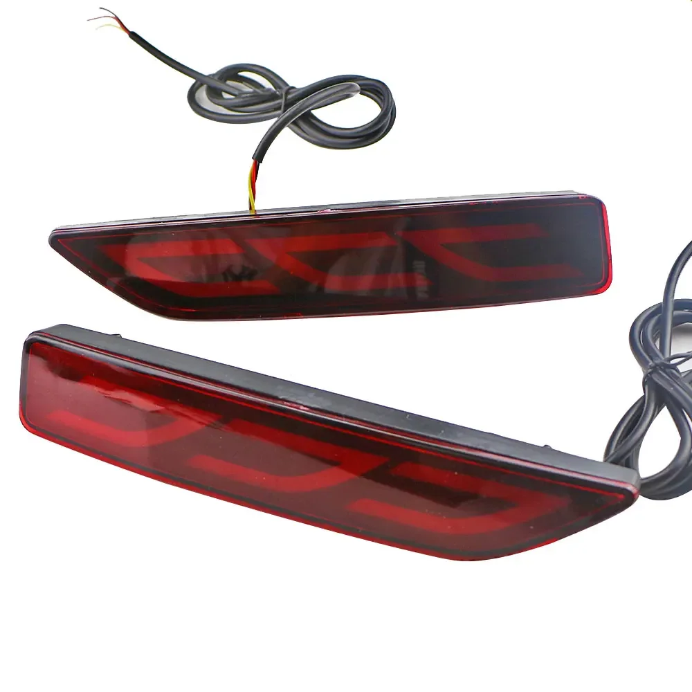 2Pcs Rear Bumper Light for Honda BRV BR-V 2015-2019 CRV 2007-2009 City 2012-2014 MOBILIO 2016 2017 Brake Light Led Reflector