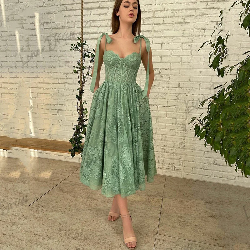 

Lena - Luxury Short Evening Dress Elegant Bridal Dress Ball Dress Women's Formal Cocktail Party Dress