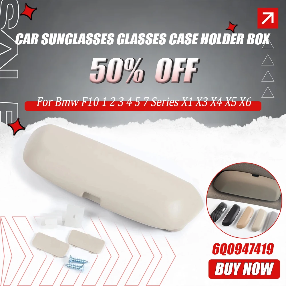 

Автомобильный чехол-держатель для солнцезащитных очков для BMW F10 1 2 3 4 5 7 серии для BMW X1 X3 X4 X5 X6 F30 F15 F16 F34 G30 G01 G11 E70 E71
