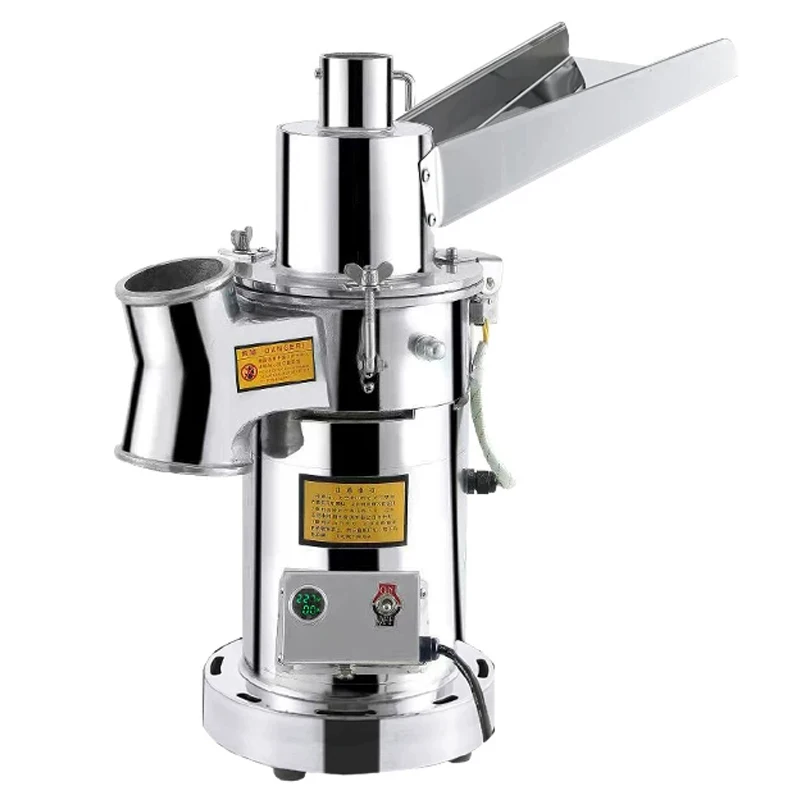 FL-32-6 Hammer Mill for Fine Grinding of Grains and Wheat, 3KW Chinese Herbal Medicine Grinder, Digital Ammeter
