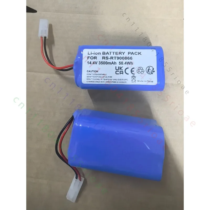 For Rowenta Explorer 20 40 60 Robot Vacuum RS-RT900866 Replacement Li-ion Battery 14.4V Robotic Cleaner Spare Part