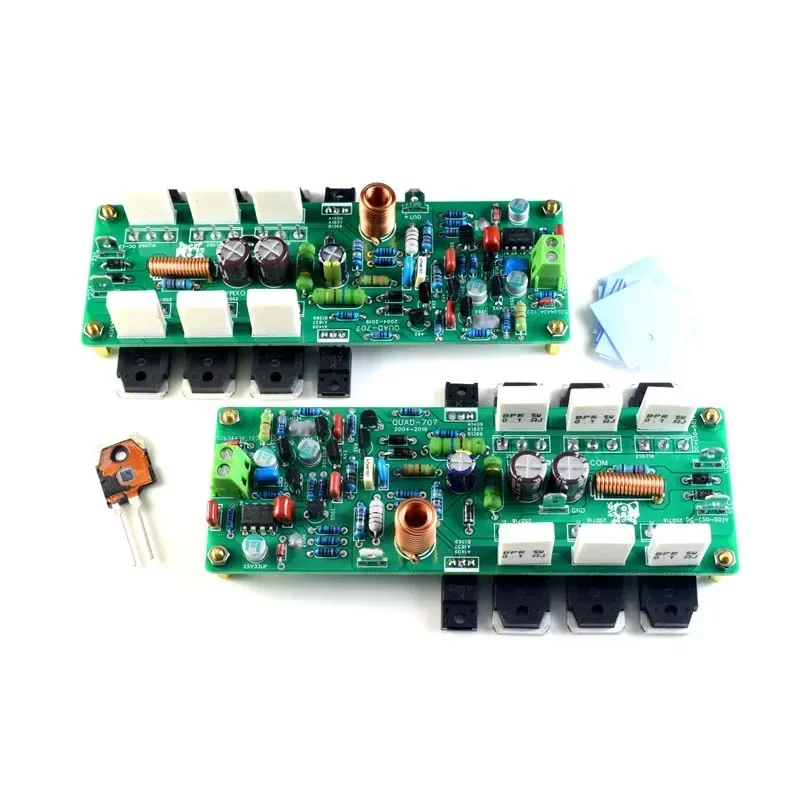 Newest LJM Clone QUAD707 Mono Dual KITS Dual Finished Board Upgrade model Classic Post Stage power Amplifier Free shipping