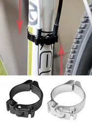 Bicycle Bike Titanium Seatpost Holder Clip Ti Seat Post Clamp 31.8 / 34.9mm