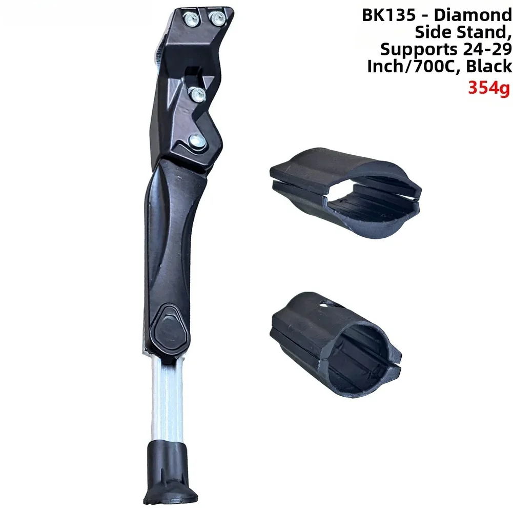 Aluminum Alloy Bicycle Kickstand Adjustable Side Stand For 24 26 27.5 29 Inch MTB Bike Frame Support Accessories view 4