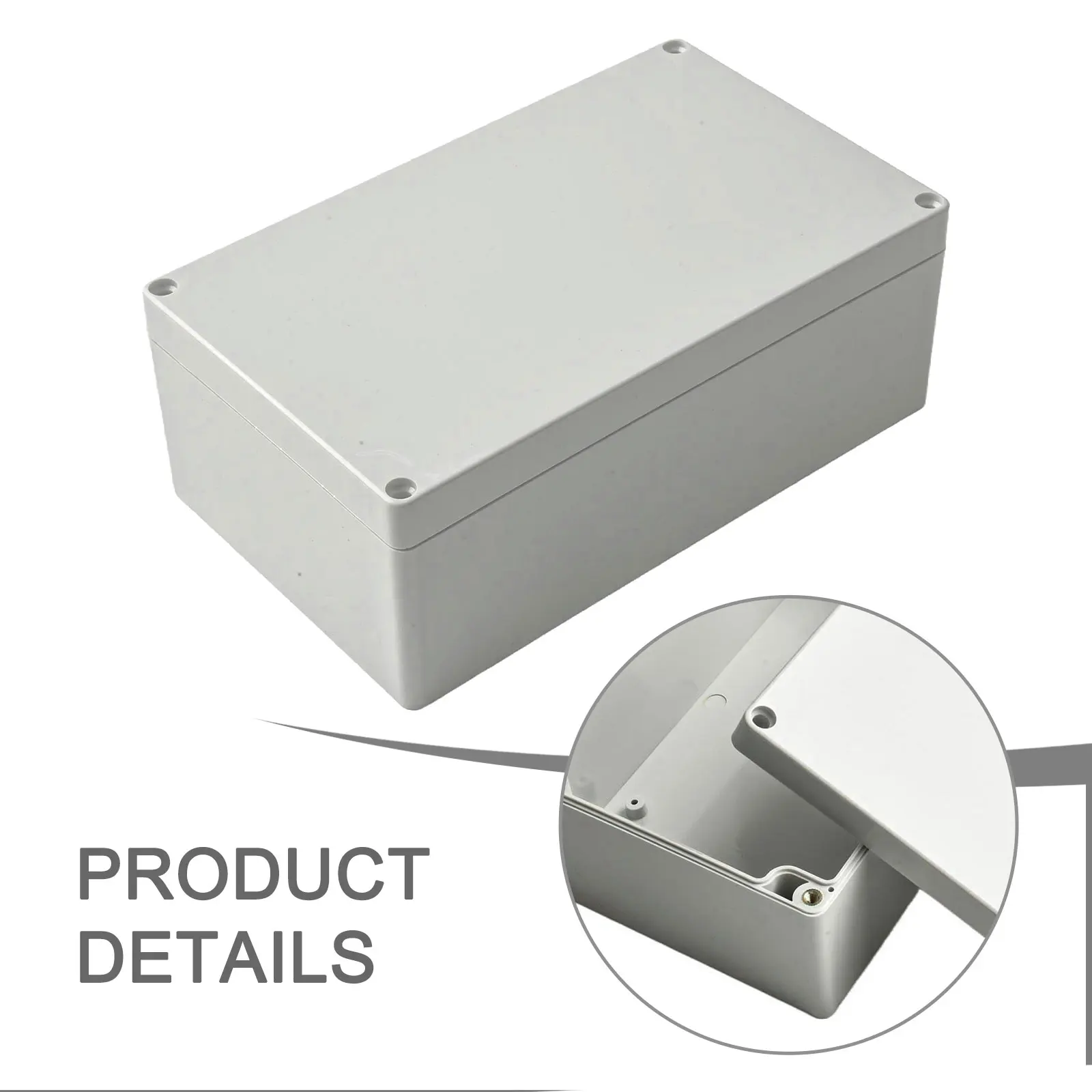 Sturdy and Waterproof ABS Electrical Junction Box for Electronics Project 63 x 58 x 35 mm to 200 x 120 x 75 mm