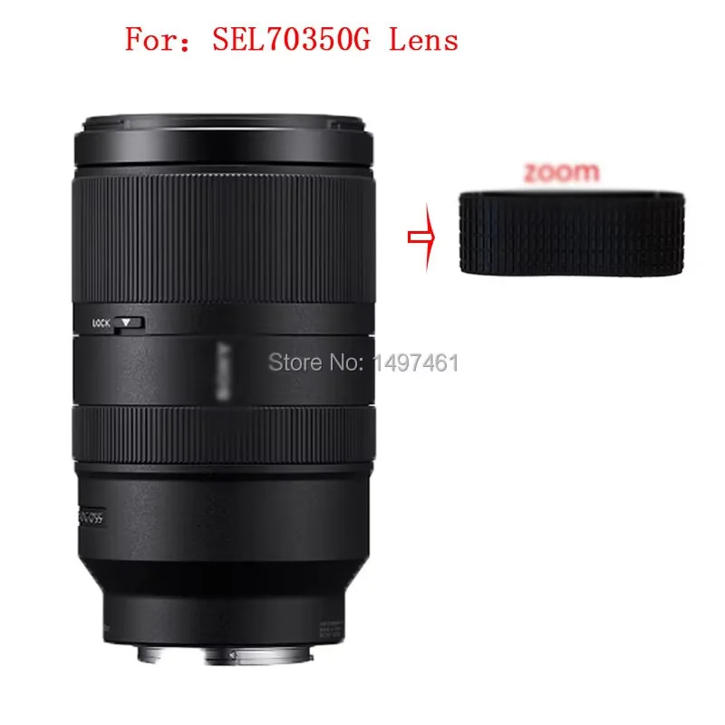 

New original Zoom girp rubber ring Repair parts For Sony E 70-350mm F4.5-6.3 G OSS SEL70350G lens