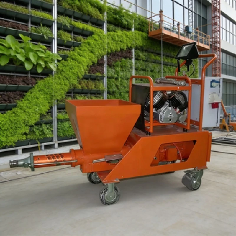

Building Cement Mortar Spraying Machine Fireproof Materials Spraying Machine