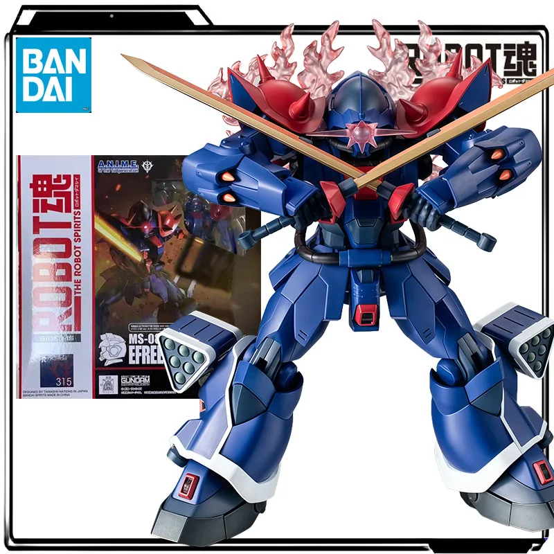 

Bandai Genuine ROBOT Anime Figure Blue Destiny MS-08TX[EXAM] Efreet Custom Action Figure Toys for Boys Kids Gift Collectible