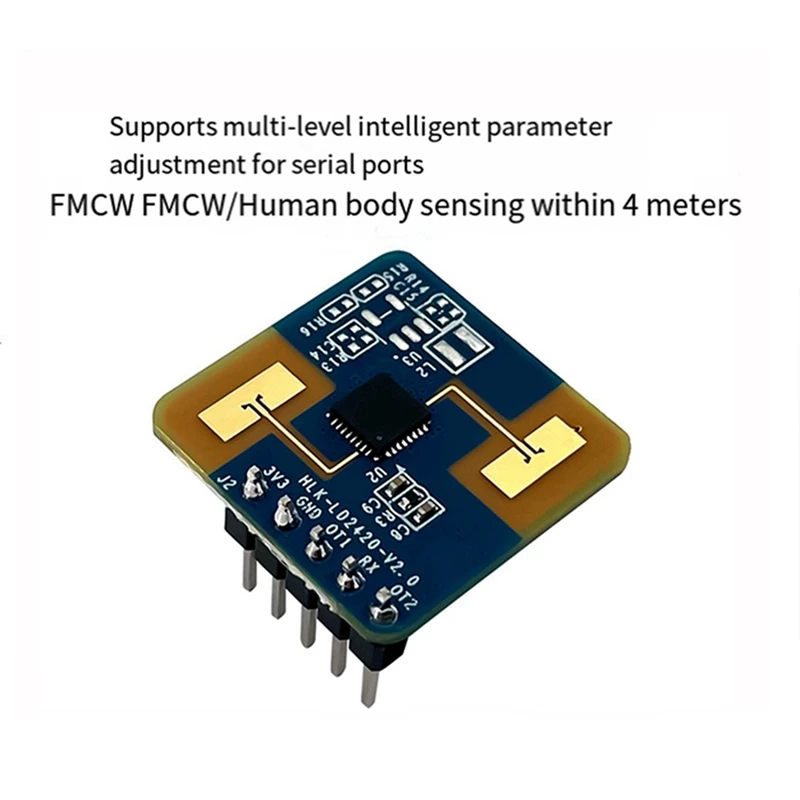 2X 24G Mmwave LD2420 Human Presence Radar Sensor Motion Detection Module