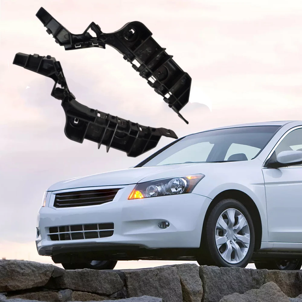 

1 Pair RH+LH Front Bumper Spacer Support Bracket for Honda Accord Acura TSX 2004 2005 2006 2007 2008 71198SEA003 71193SEA003