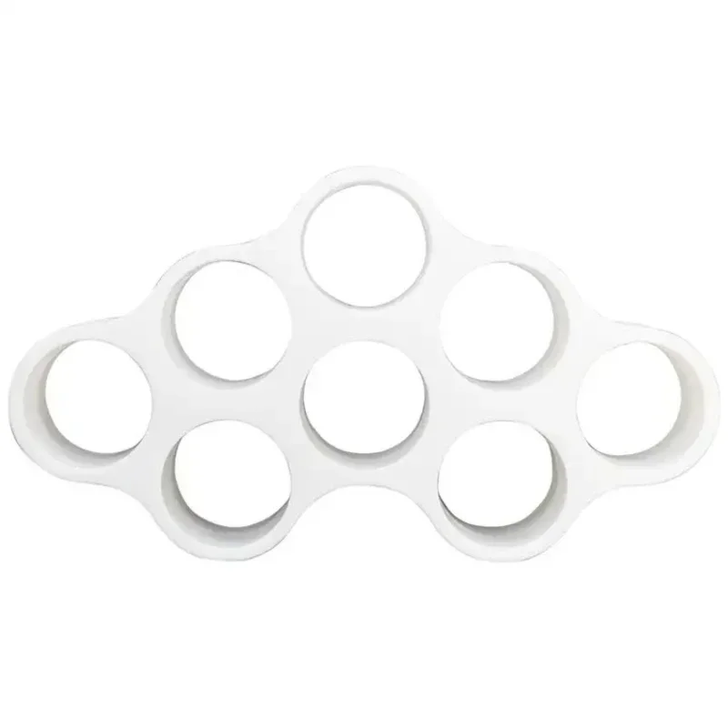 

Creative eight-hole cloud bookshelf storage decorative partition screen shelf