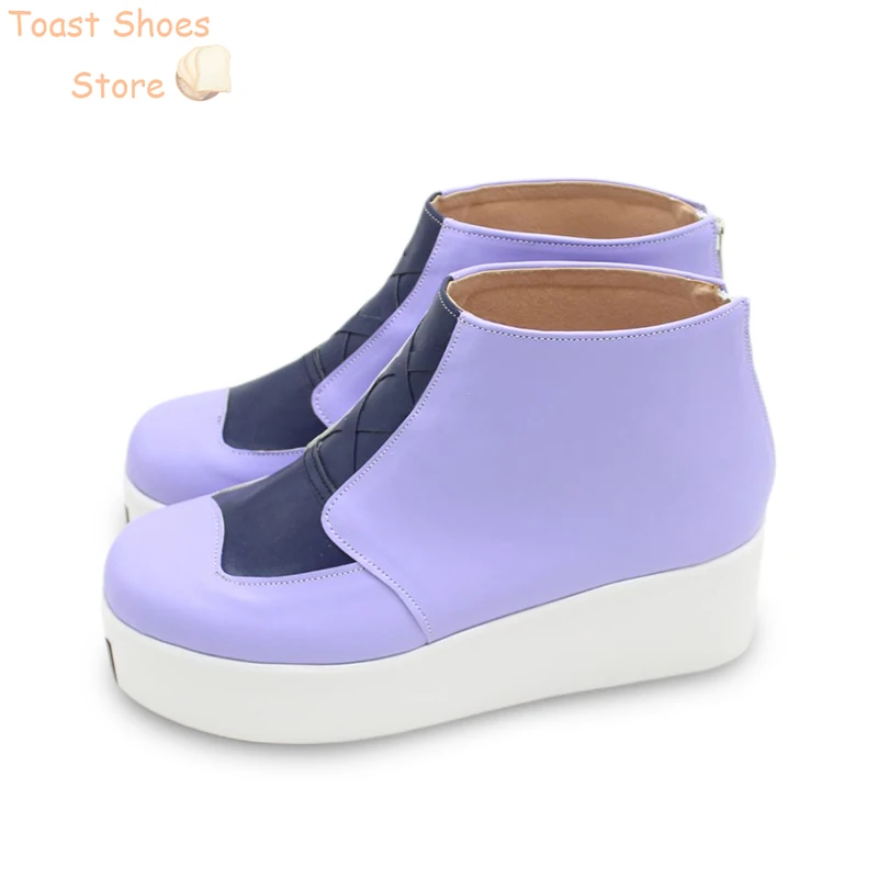 Yoisaki Kanade Cosplay Shoes Game Project Sekai Colorful Stage PU Shoes Halloween Carnival Boots Cosplay Props Costume Prop