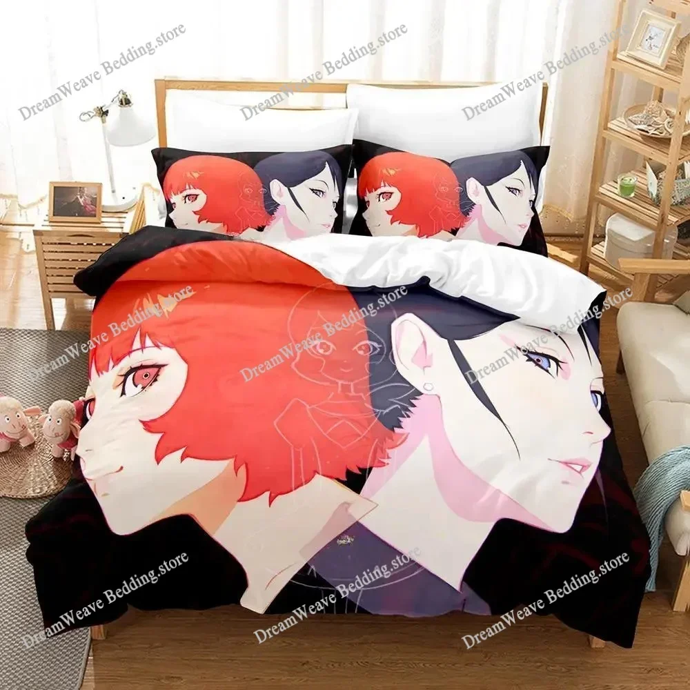 New Paprika Movie Bedding Set Single Twin Full Queen King Size Bed Set Adult Kid Bedroom Duvet Cover Sets 3D Anime Bed Sheet Set