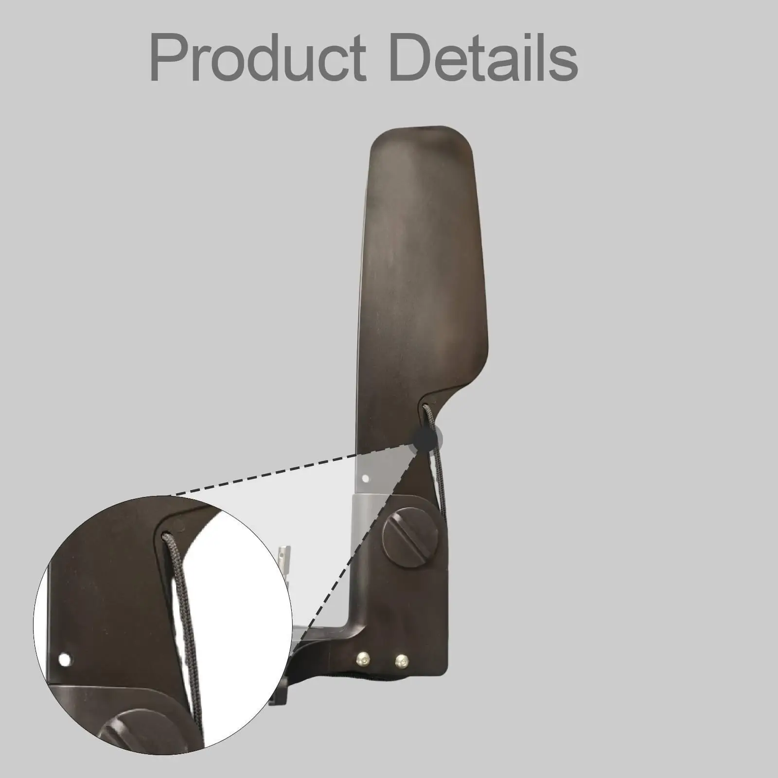 Kayak Rudder Assembly Length 51 Cm Improves Tracking Quick Installation for