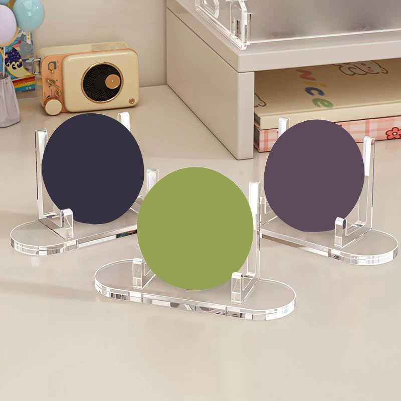 

10Pcs Clear Acrylic Multi-Functional Easel Display Stand - For Plate Card Exhibition Display Accessories