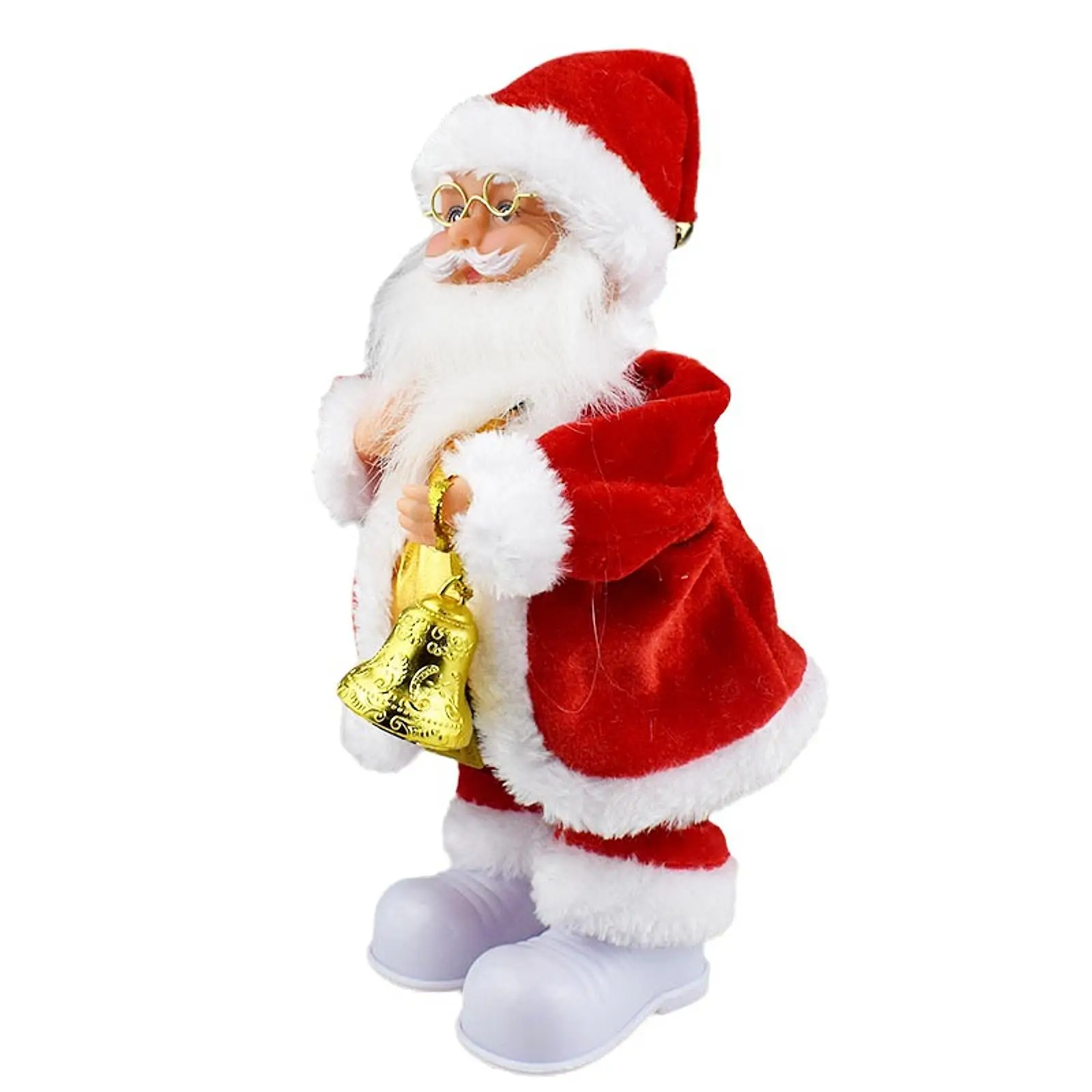 Babbo Natale elettrico, bambola di Babbo Natale di Natale, regalo di Natale, decorazione natalizia per interni