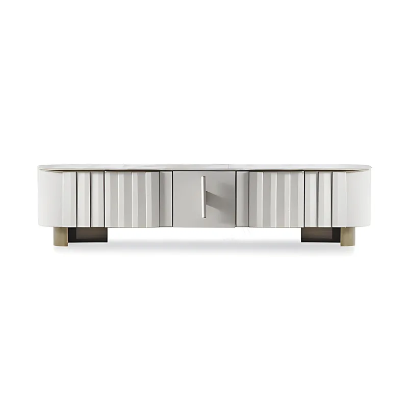 

Dining side cabinet light luxury high sense integrated wall locker modern simple art floor cabinet living room home TV cabinet