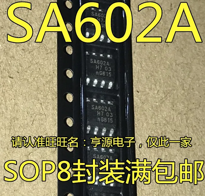 

50pcs/lot 100% new SA602 SA602A SA602AD SA602ADR SOP8