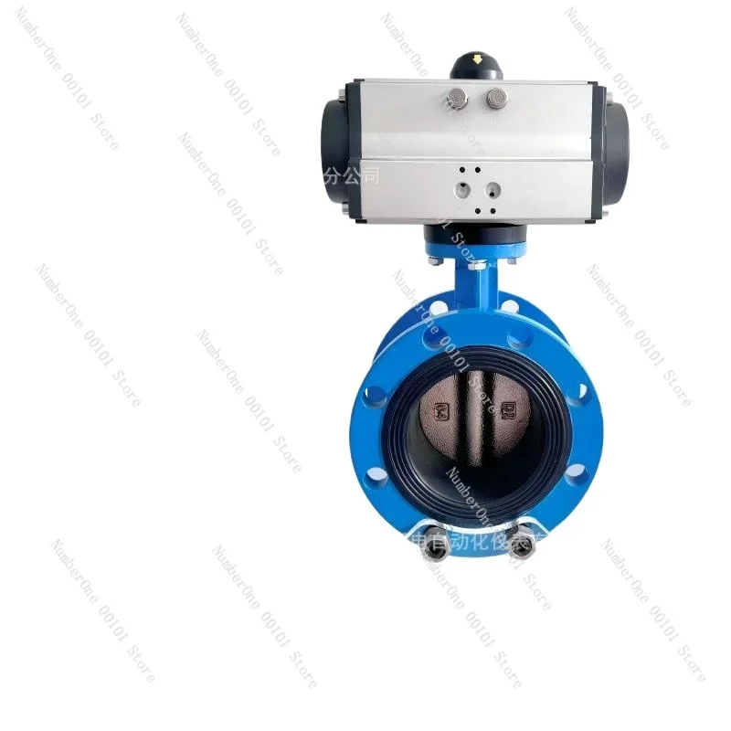 

Flange pneumatic butterfly valve D641X-16C pneumatic emergency shut-off valve