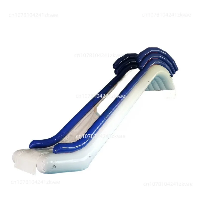 Inflatable Net-Equipped Anti-Drowning Diving Pool Portable Water Pool Marine Yacht Slide Floating Platform