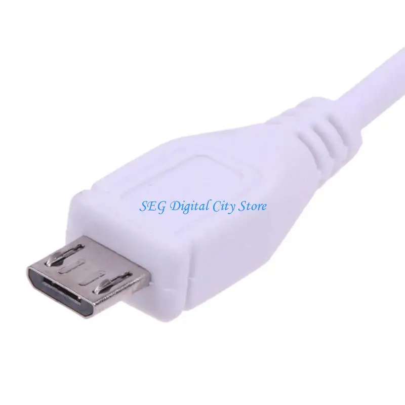 

U75B Dual Micro USB to USB 2 in 1 Charging Y Splitter Cable Fast Charging Cable