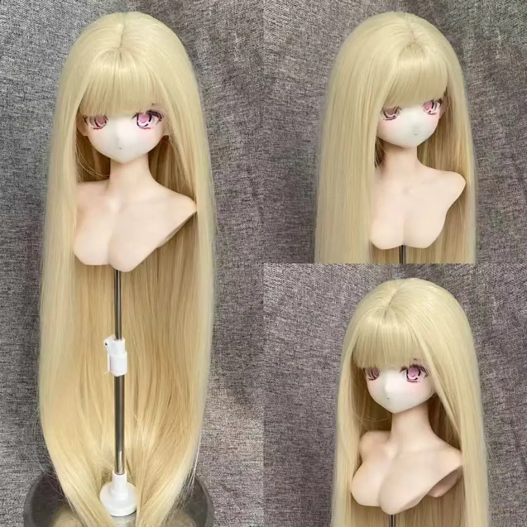 New High Temperature Silk Wig 1/3 1/6 Kawaii Bhd Doll Multi Color Wig Anime Style Wig Dress Up Bhd Doll Wig Accessories No Doll