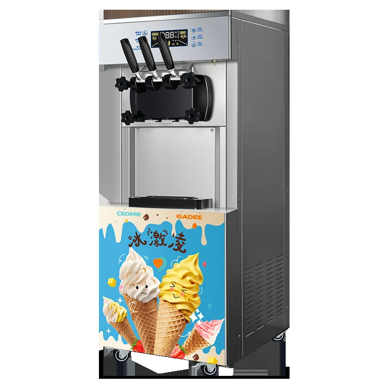 Eismaschine Kommerzielle Eismaschine Milch Tee Dessert Shop Kegel Eisbecher Weich